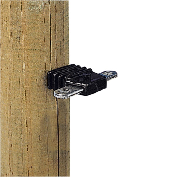 Gallagher Gate handle anchor 2-way screw-in black (4)