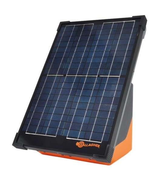 Gallagher S200 Solar Energiser incl. batteries